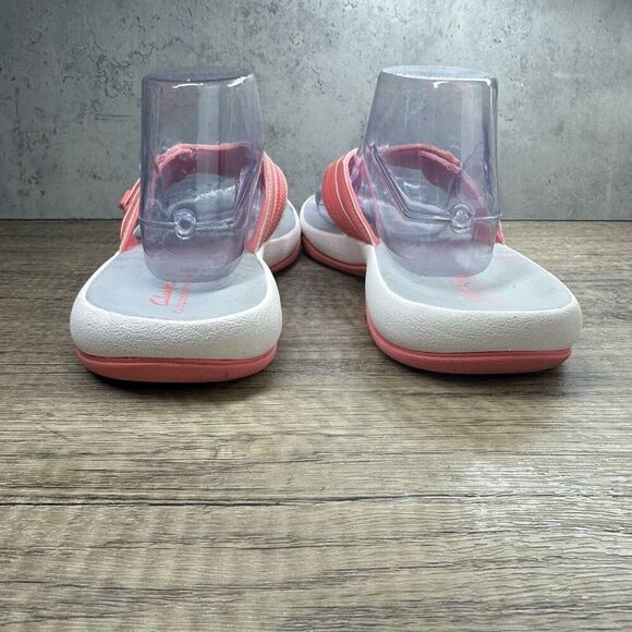 Clark’s Cloudsteppers~Women’s~Breeze Sea Flip Flop/Thongs~Pink~Size 11M - Picture 4 of 9